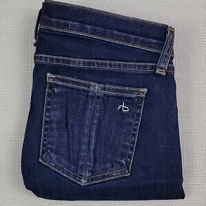 Rag‎ and Bone Women's Skinny Blue Denim Jeans in Heritage 24